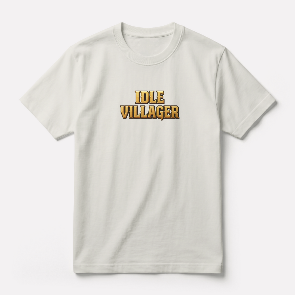 IDLE VILLAGER // MINIMALIST TEE